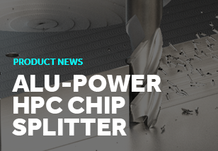 Shorten Your Aluminium Chips with YG-1’s Alu-Power HPC Chip Splitter