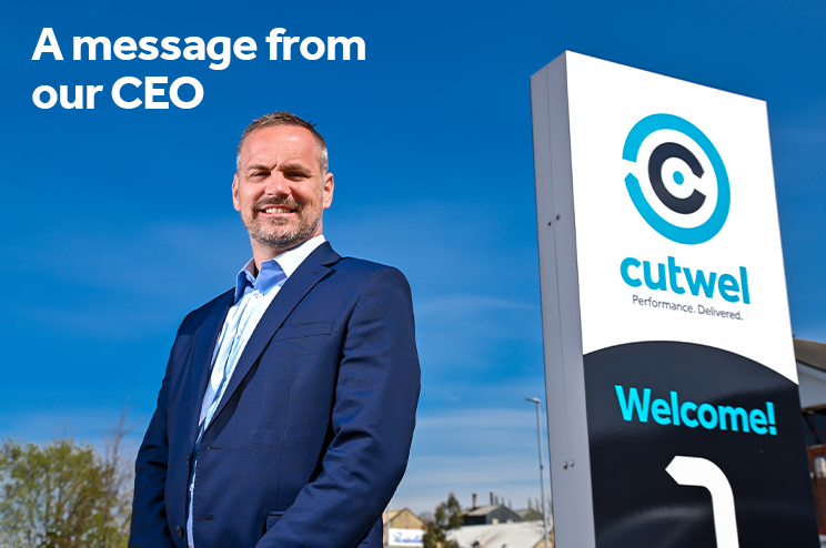 Cutwel has a new look - A message from our CEO