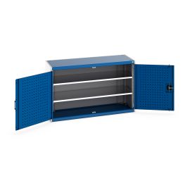 1300mm (w) x 525mmm (d) Perfo Panel Lined Hinge Door Bott Cubio Cupboard